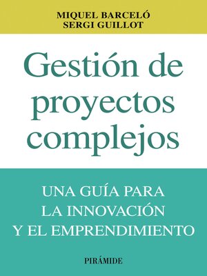 cover image of Gestión de proyectos complejos